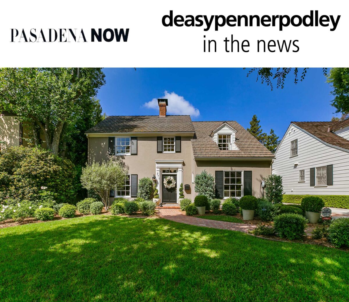 Home Prices in Pasadena Climb Significantly Across All Price Points